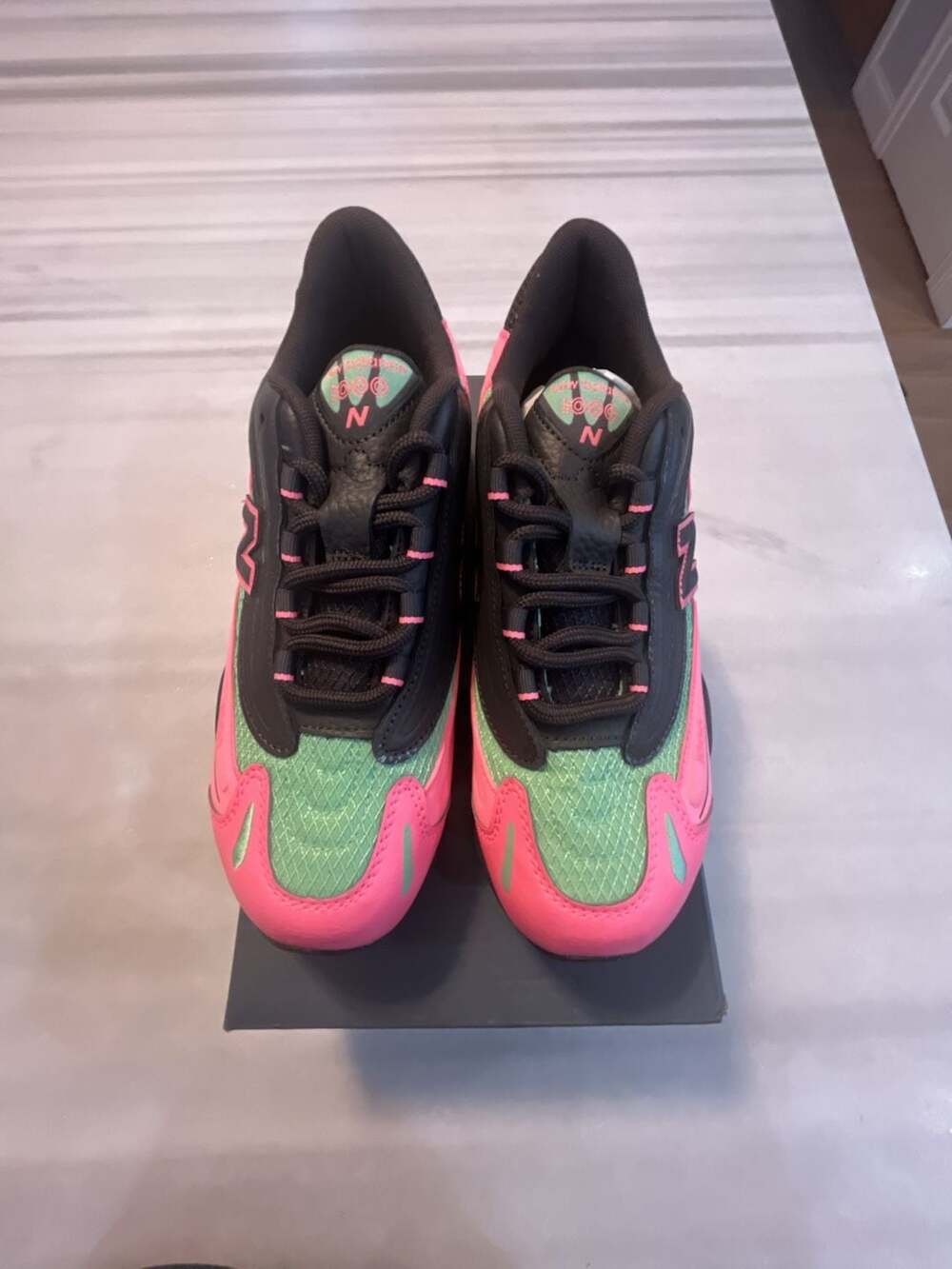 New Balance 1000 Kids Pink Black Sneakers GC1000DM